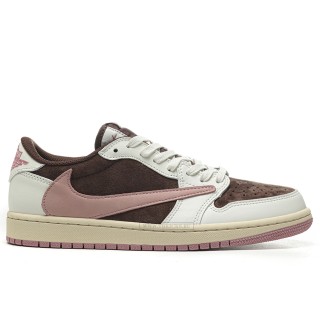 TBkicks Travis Scott Air Jordan 1 Low OG SP “Dark Pony/Pink Oxford”