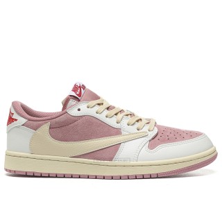 TBkicks Travis Scott Air Jordan 1 Low OG SP Sail Shy Pink